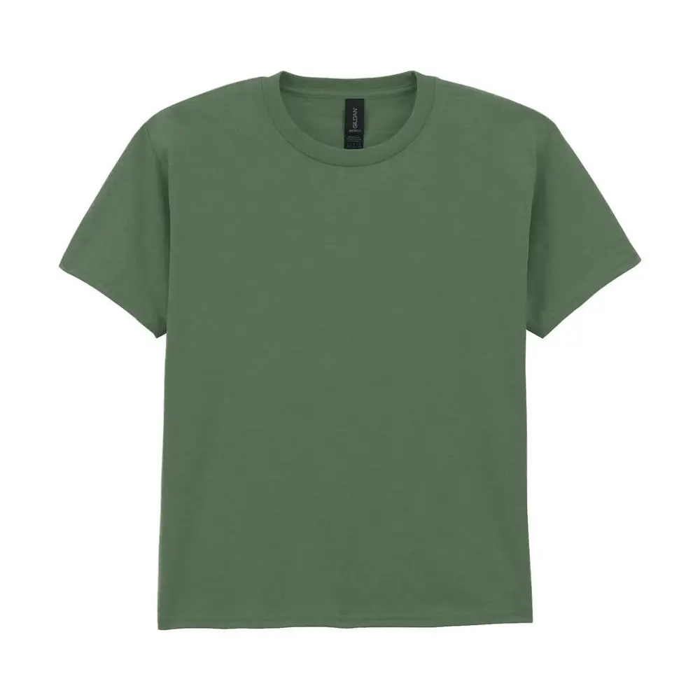 Gildan Softstyle Youth T-Shirt - Military Green / XS (104/110)