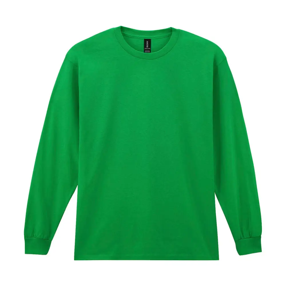 Gildan Ultra Cotton Adult T-Shirt LS - Irish Green / S