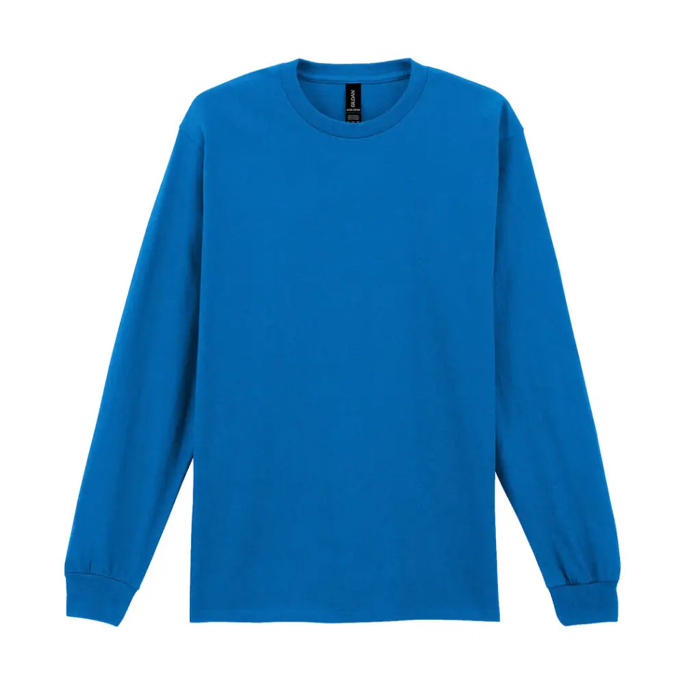 Gildan Ultra Cotton Adult T-Shirt LS - Royal / S