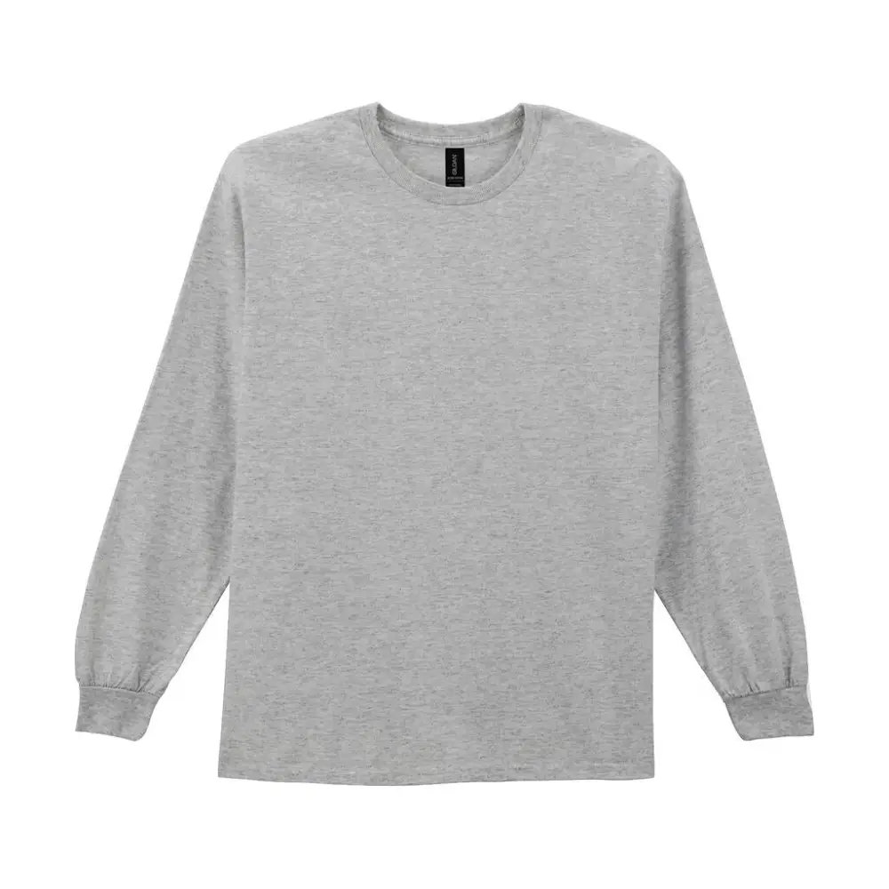 Gildan Ultra Cotton Adult T-Shirt LS - Sport Grey / S