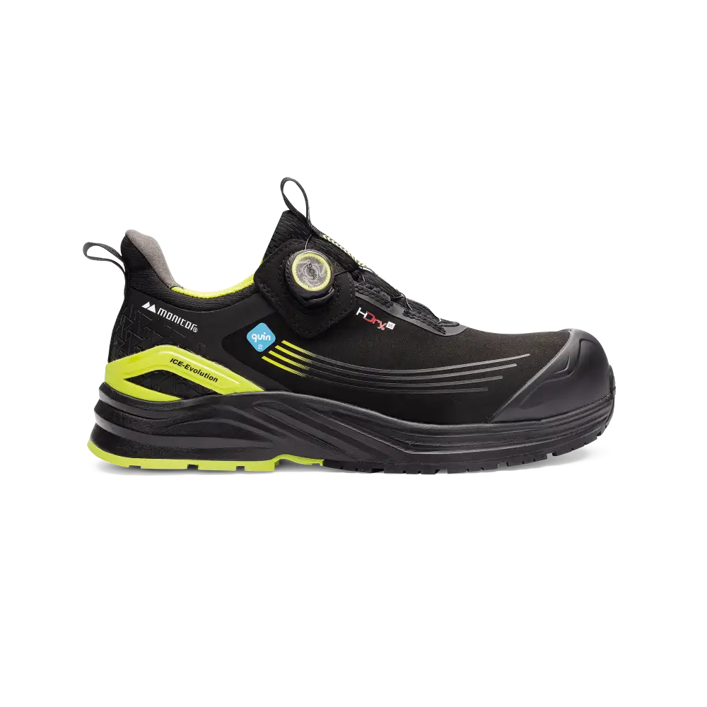 ICE Evolution Flow Safety Shoe - Black