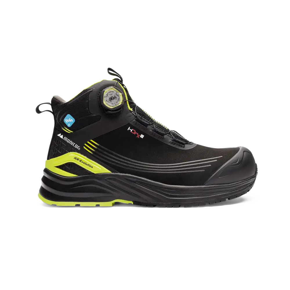 ICE Evolution Vision Safety Boot - Black