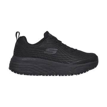 Max Cushioning Work Shoe w - Black