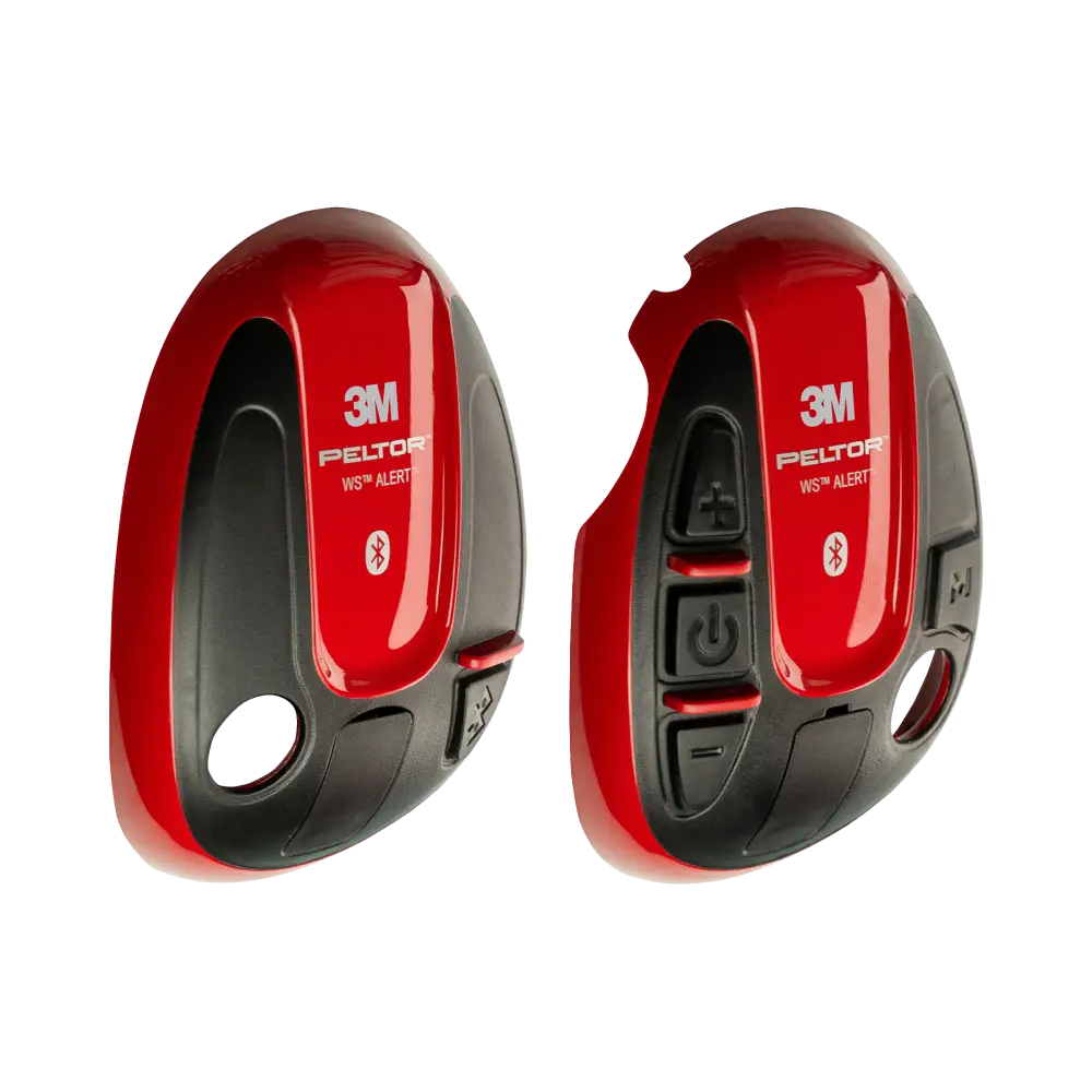 Peltor Alert Cover 210300 Hearing Acc - Black/red