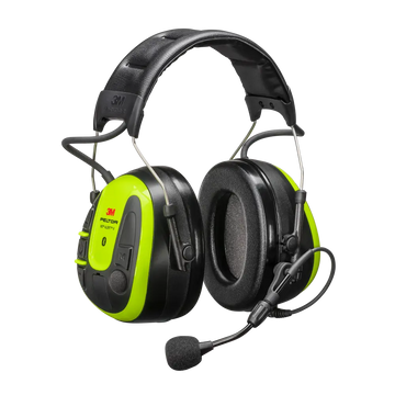 Peltor Alert X Hearing Protection - Black/yellow