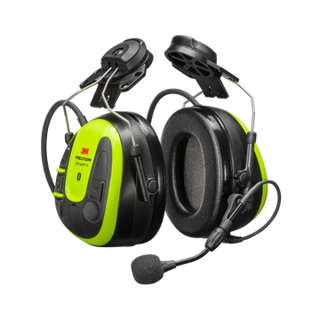 Peltor Alert X Helmet Mount - Black/yellow