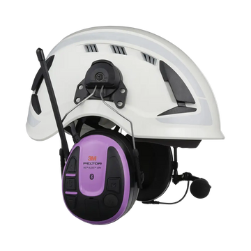 Peltor Alert XPI+ Helmet Mount - Black/purple