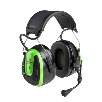 Peltor Alert XPV Hearing Protection - Black/green