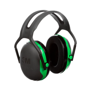 Peltor X1A Hearing Protection - Black/green