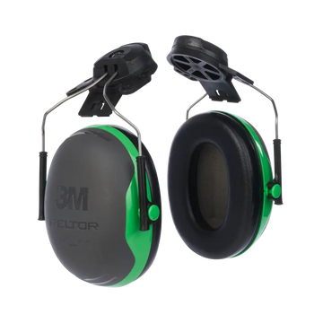 Peltor X1P3 Helmet Mount - Black/green