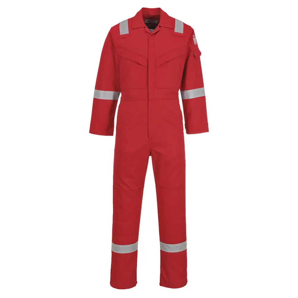 Portwest Aberdeen FR Coverall - Red / 36