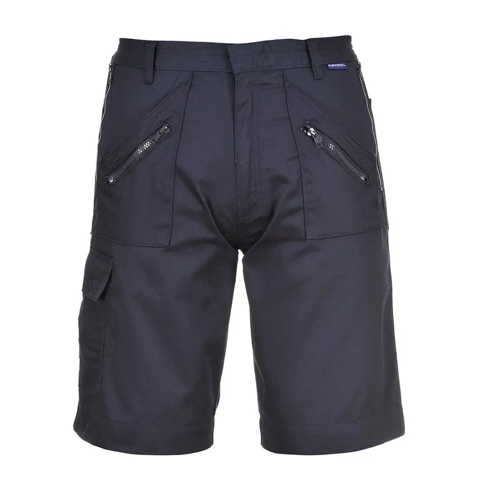 Portwest Action Shorts - Black / 4XL