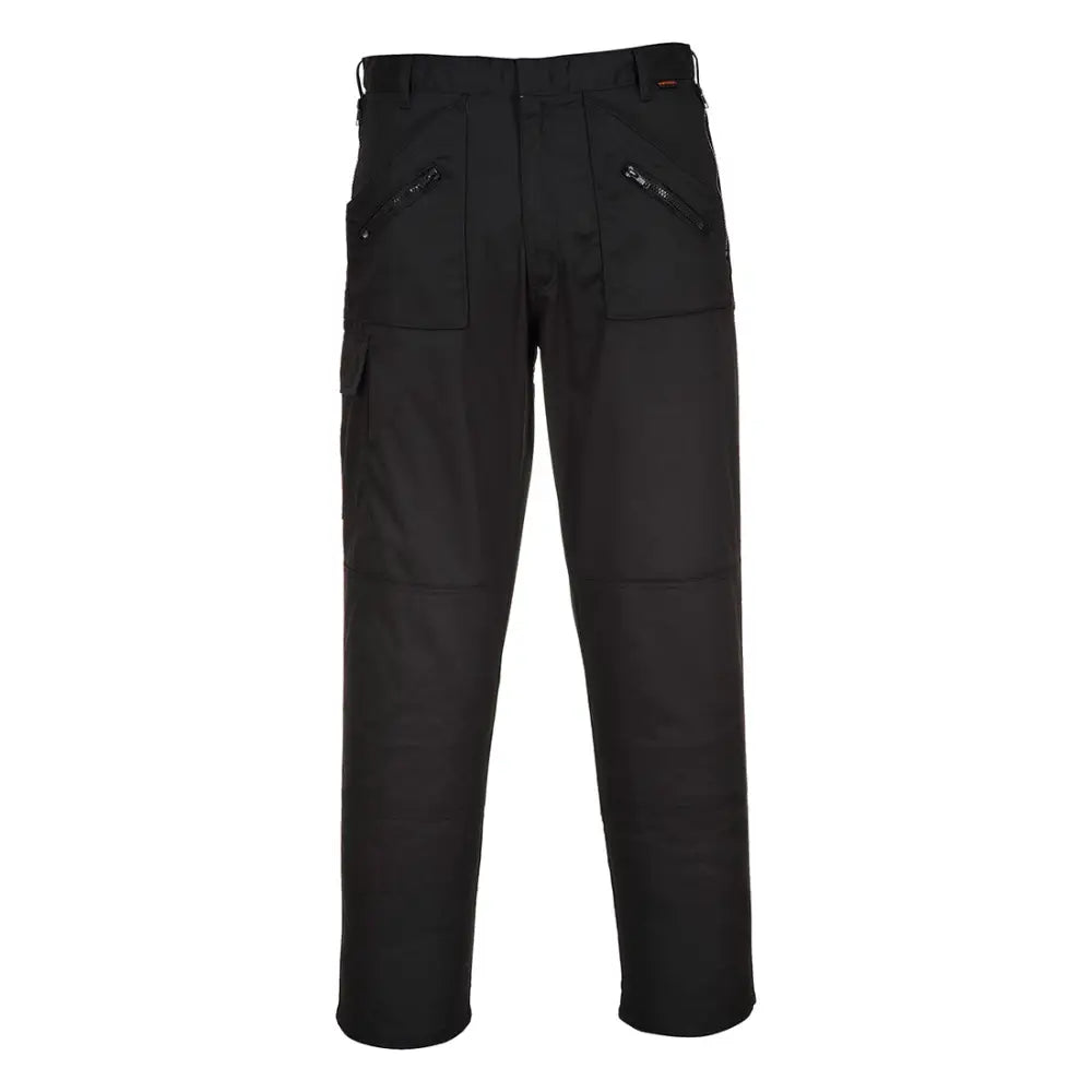 Portwest Action Trousers - Black Short / 30