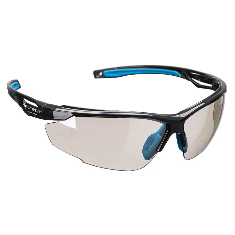 Portwest Anthracite KN Safety Glasses - Mirror