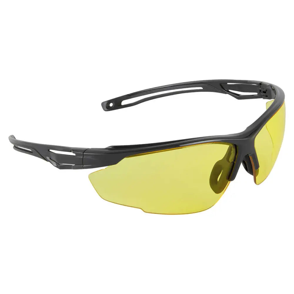 Portwest Anthracite Safety Glasses - Amber