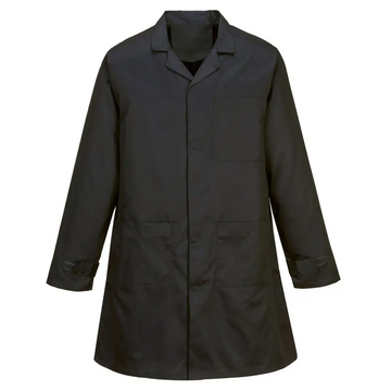 Portwest Anti-Static ESD Coat - Black / 4XL