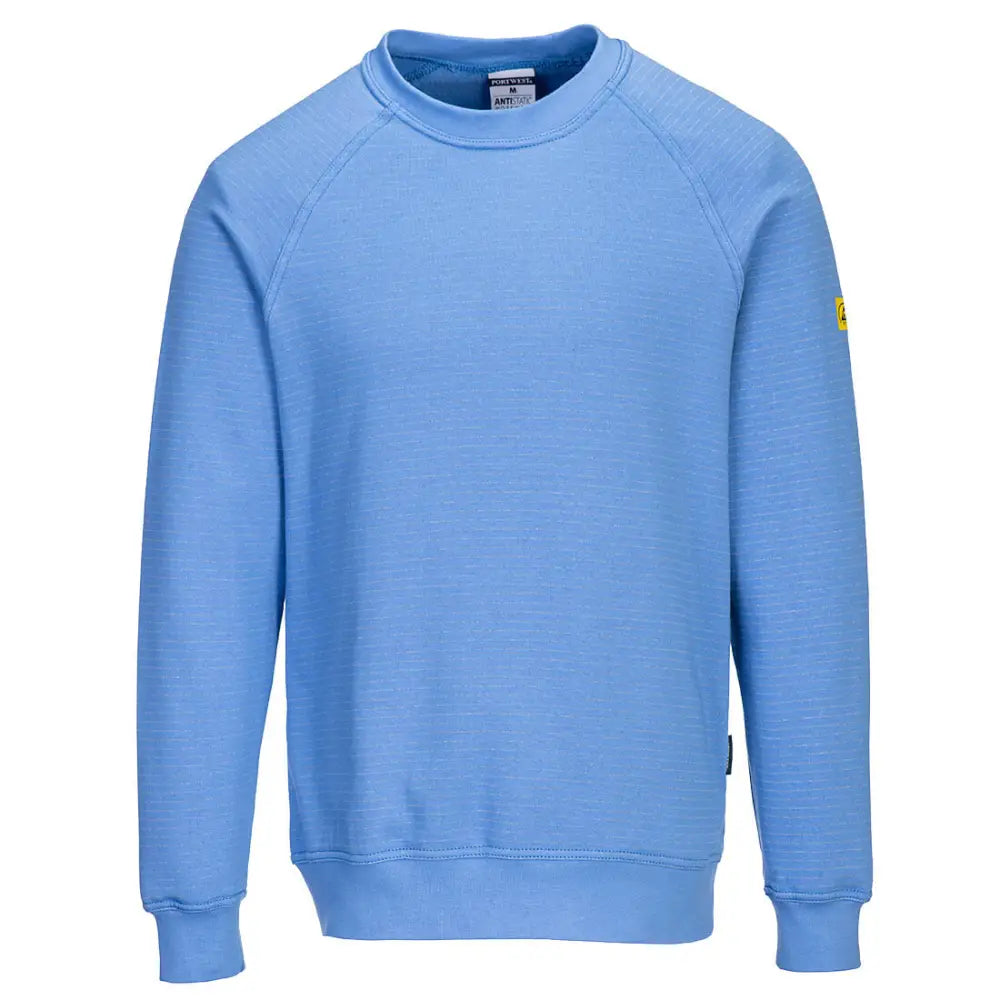 Portwest Anti-Static ESD Sweatshirt - Hamilton Blue / L