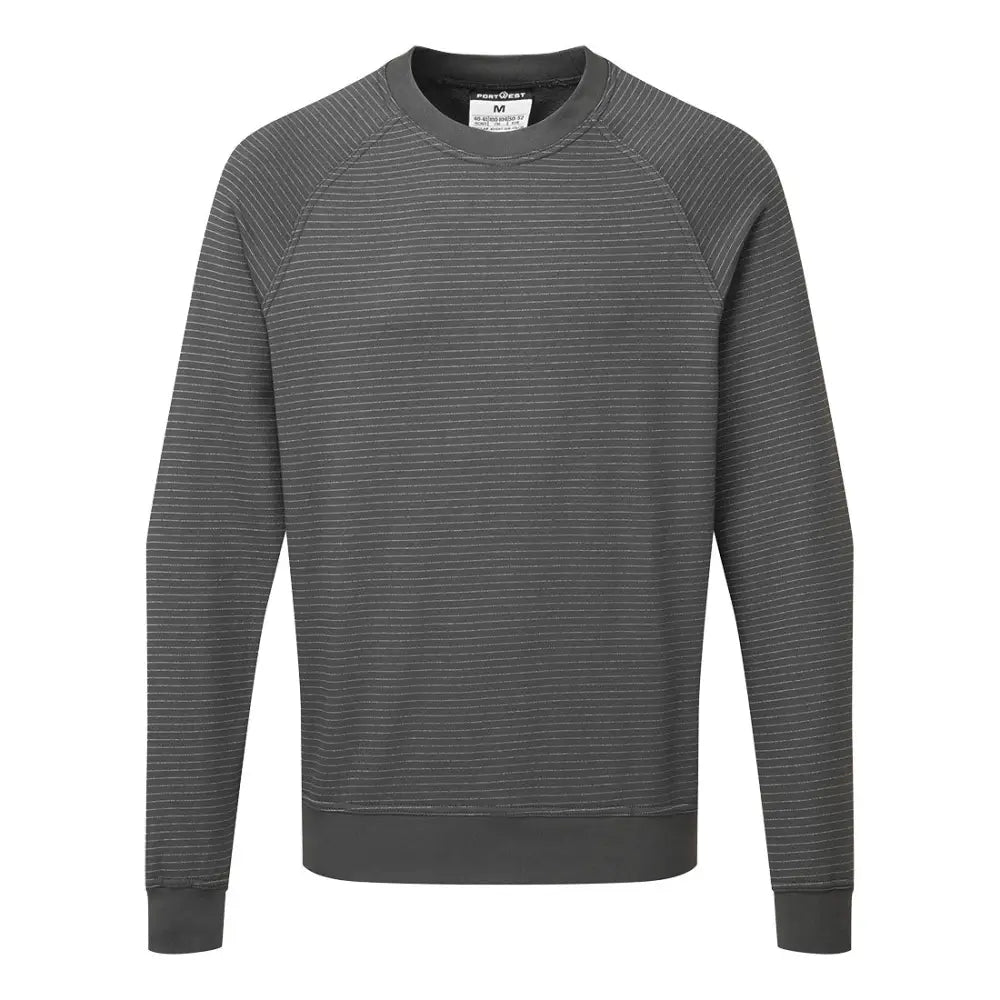 Portwest Anti-Static ESD Sweatshirt - Hamilton Grey / L