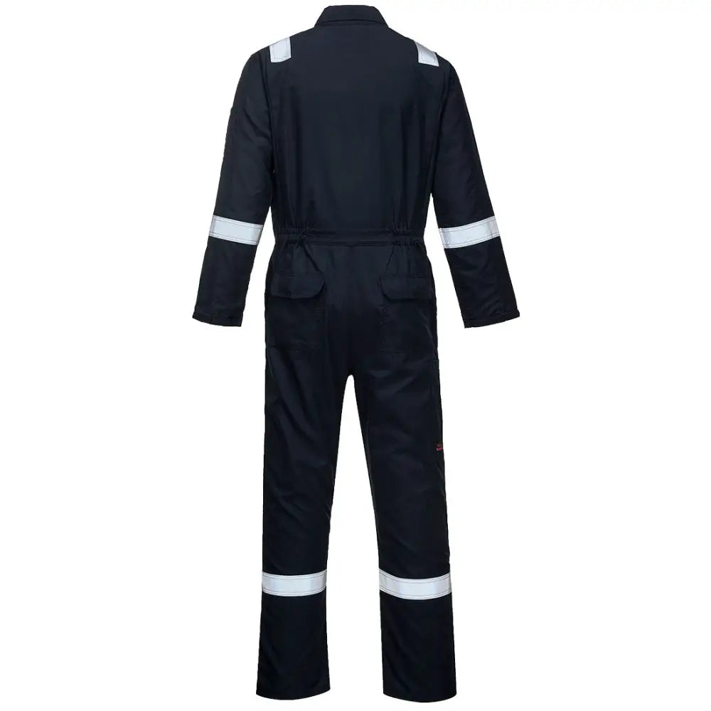 Portwest Araflame Silver Coverall - Navy / 34
