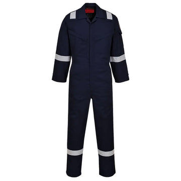 Portwest Araflame Silver Coverall - Navy / 34