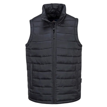 Portwest Baffle Gilet - Black / L