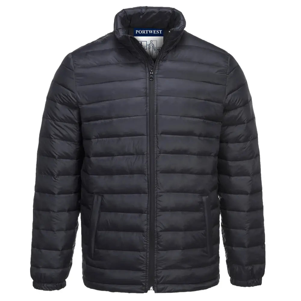 Portwest Baffle Jacket - Black / L