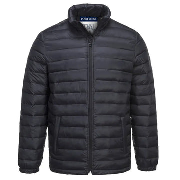Portwest Baffle Jacket - Black / L