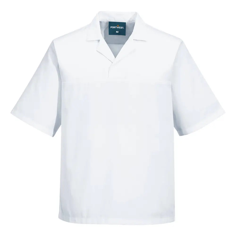 Portwest Baker’s No Pocket Shirt S/S - L