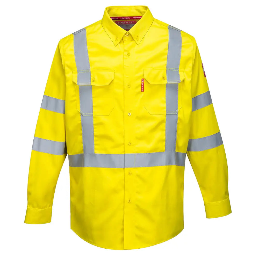 Portwest Bizflame 88/12 FR Hi-Vis Shirt - L