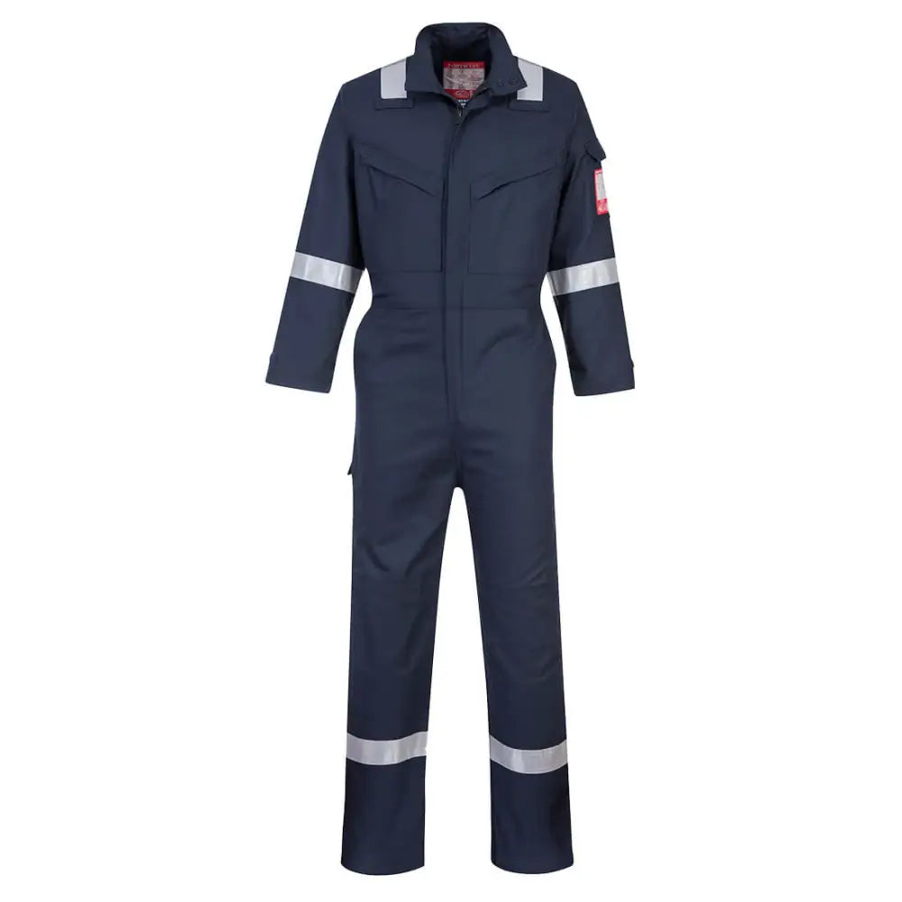 Portwest Bizflame Industry Coverall - Navy / 4XL