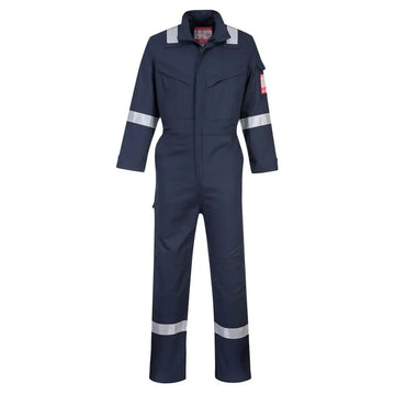 Portwest Bizflame Industry Coverall - Navy / 4XL