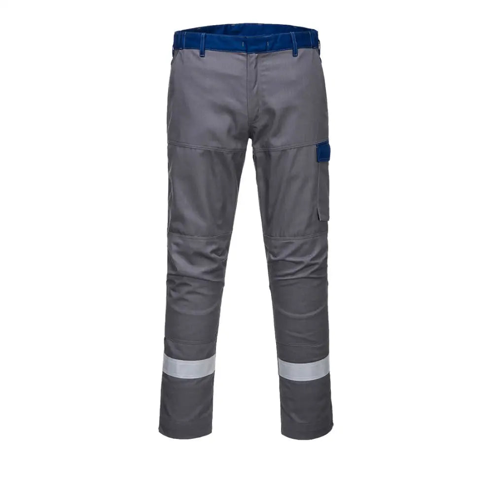 Portwest Bizflame Industry Two Tone Trousers - Grey / 30