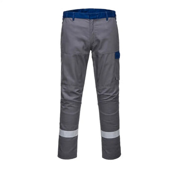 Portwest Bizflame Industry Two Tone Trousers - Grey / 30