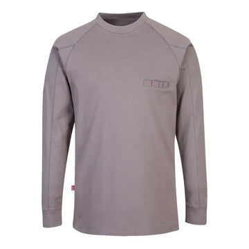 Portwest Bizflame Knit FR Long Sleeve T-Shirt / L