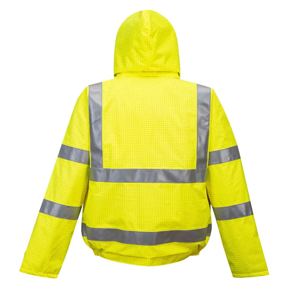 Portwest Bizflame Rain Hi-Vis Antistatic FR Bomber Jacket