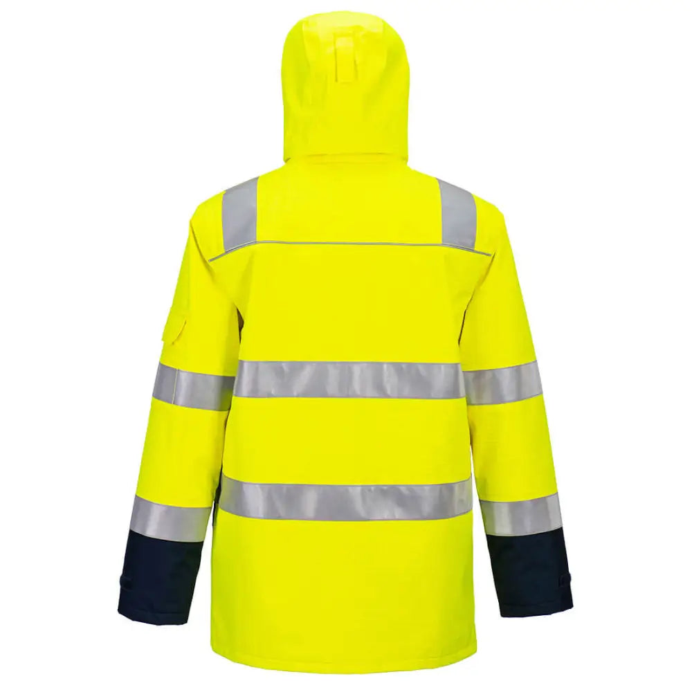 Portwest Bizflame Rain+ Hi-Vis Light Arc Jacket - L