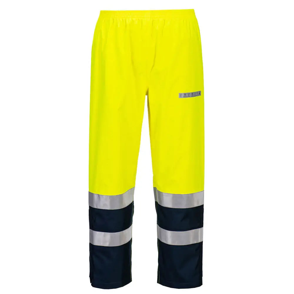 Portwest Bizflame Rain+ Hi-Vis Light Arc Trousers - L