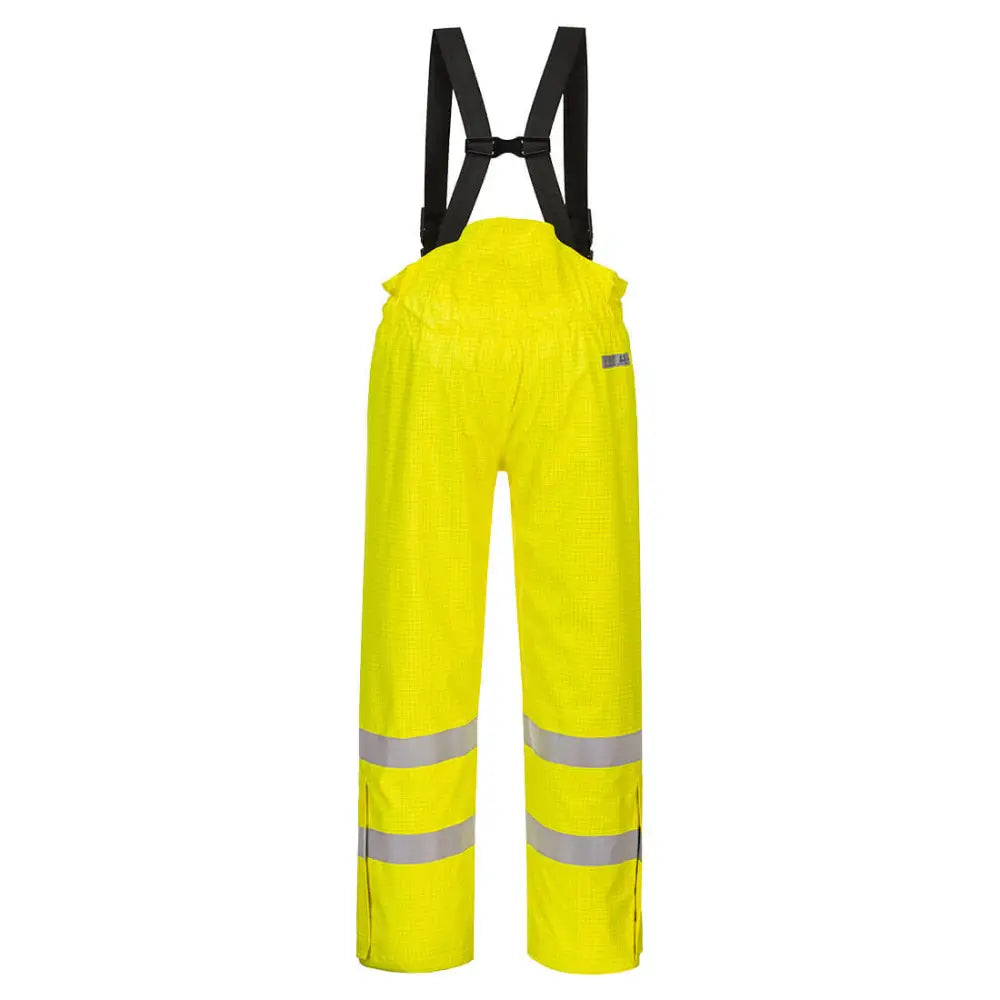 Portwest Bizflame Rain Lined Hi-Vis Antistatic FR Trousers