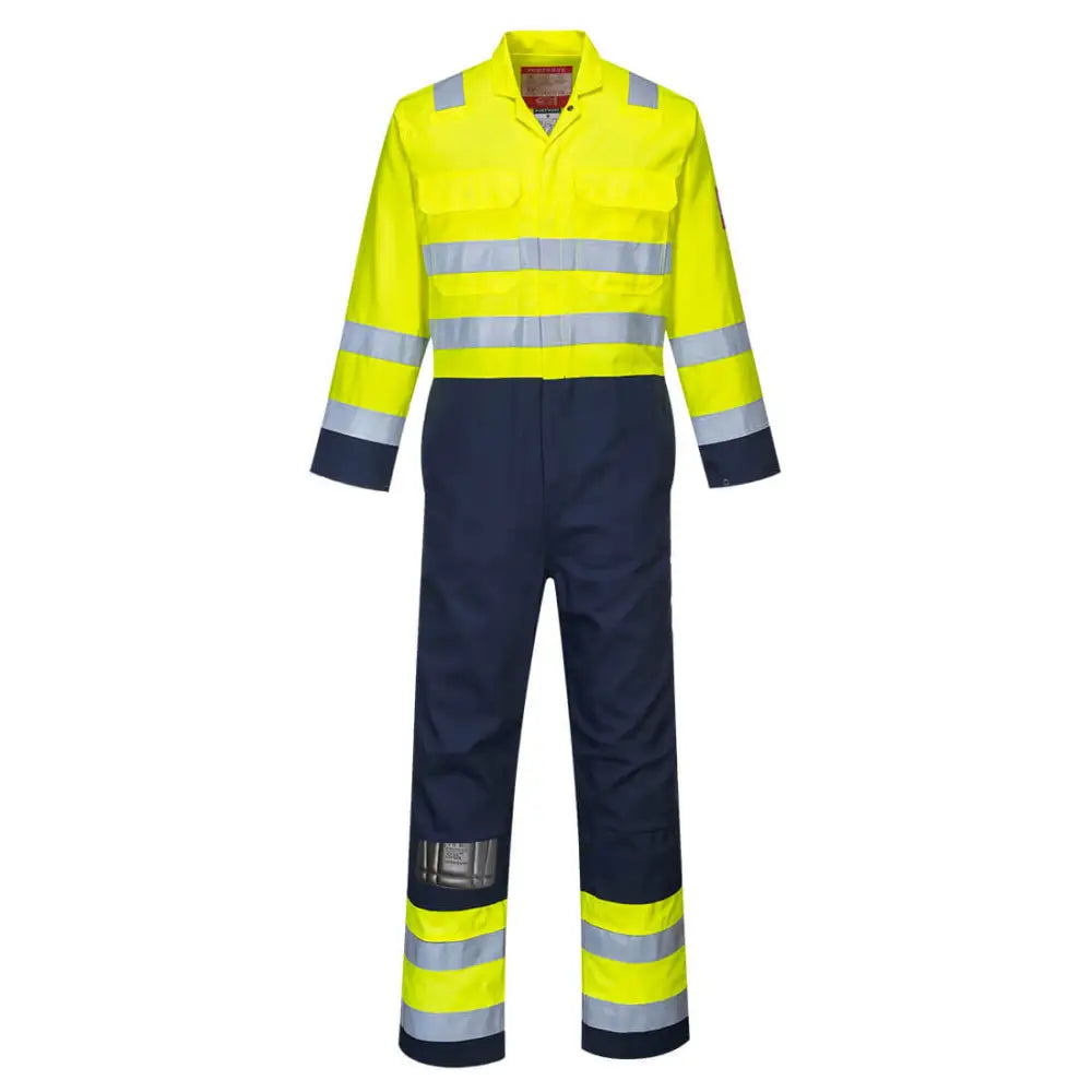 Portwest Bizflame Work Hi-Vis Anti-Static Coverall - 4XL