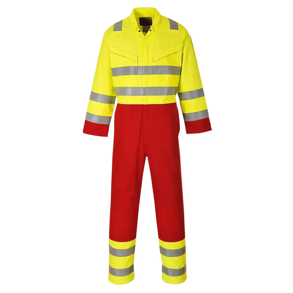 Portwest Bizflame Work Hi-Vis Coverall - L