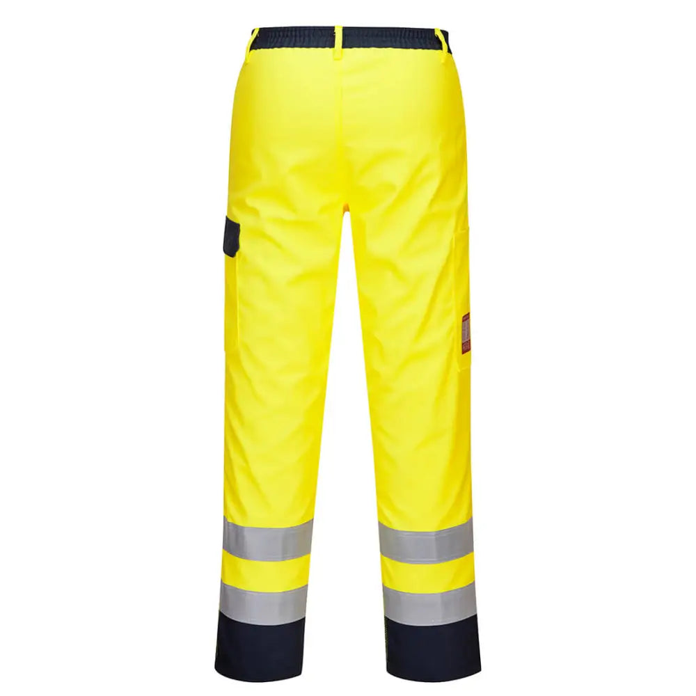Portwest Bizflame Work Hi-Vis Trousers - L
