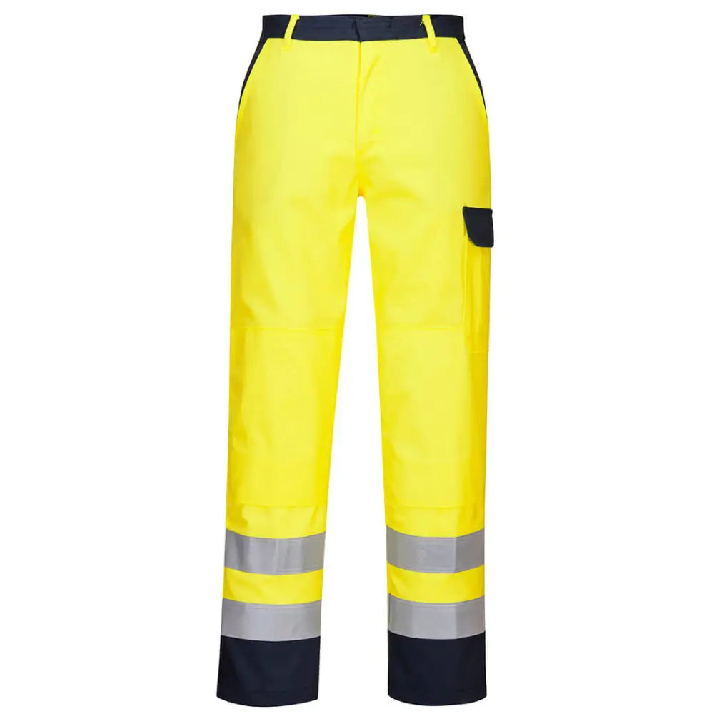 Portwest Bizflame Work Hi-Vis Trousers - L