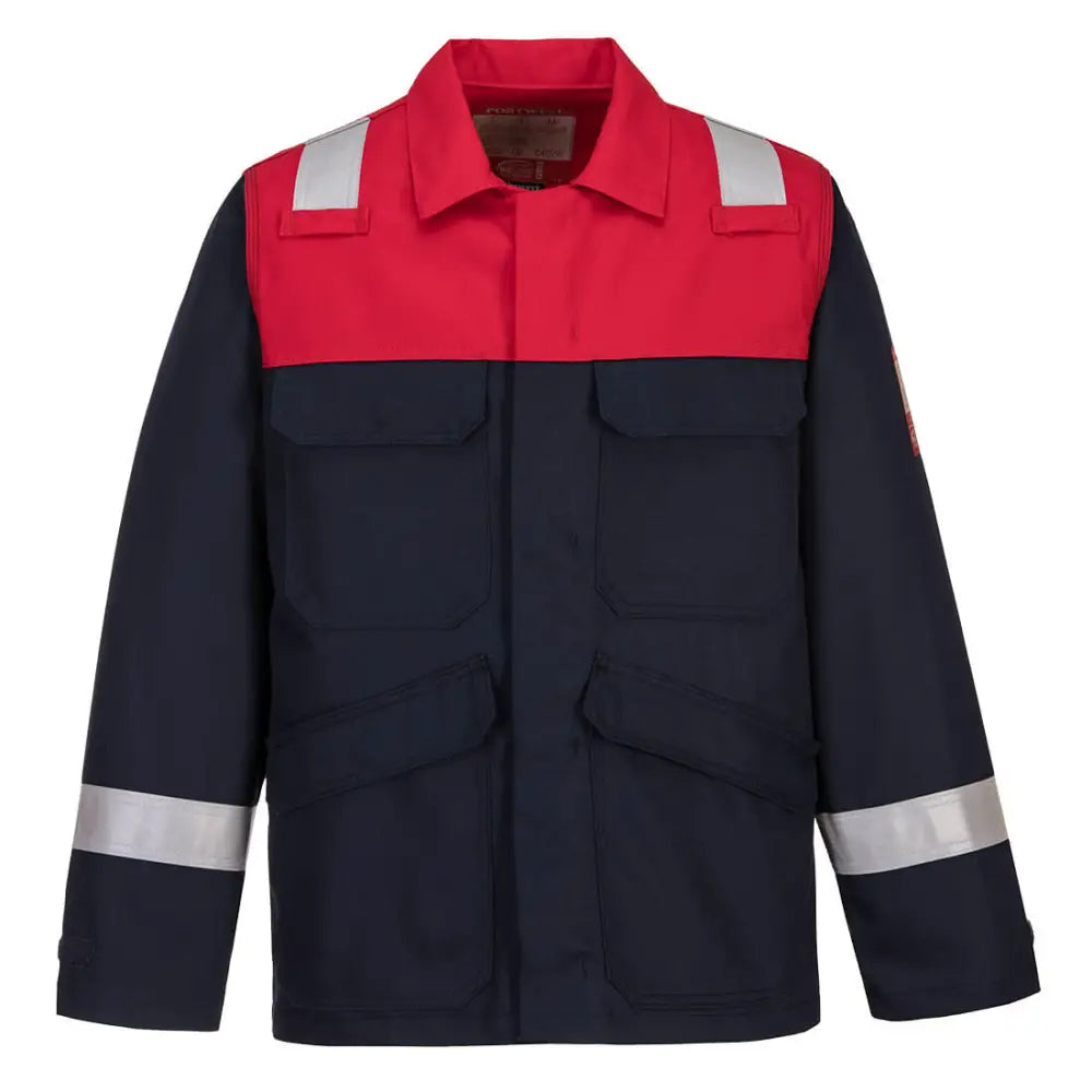Portwest Bizflame Work Jacket - Navy / 4XL