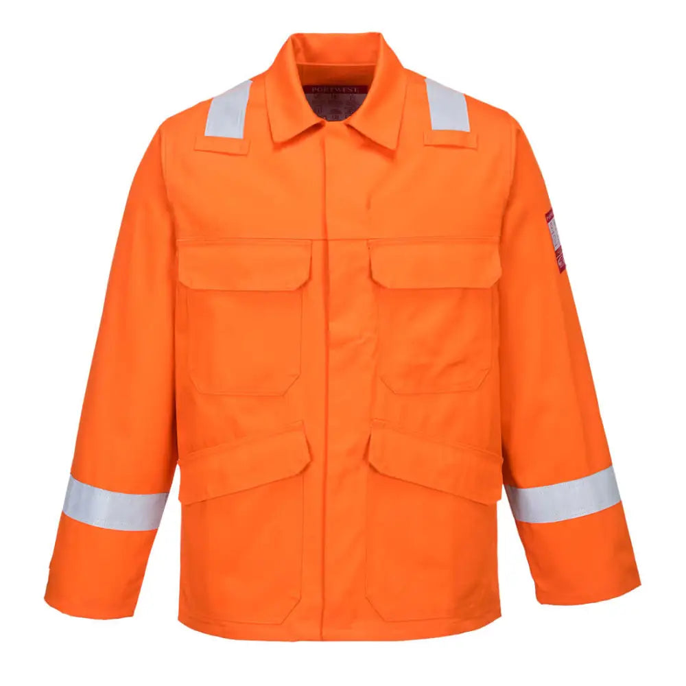 Portwest Bizflame Work Jacket - Orange / 4XL