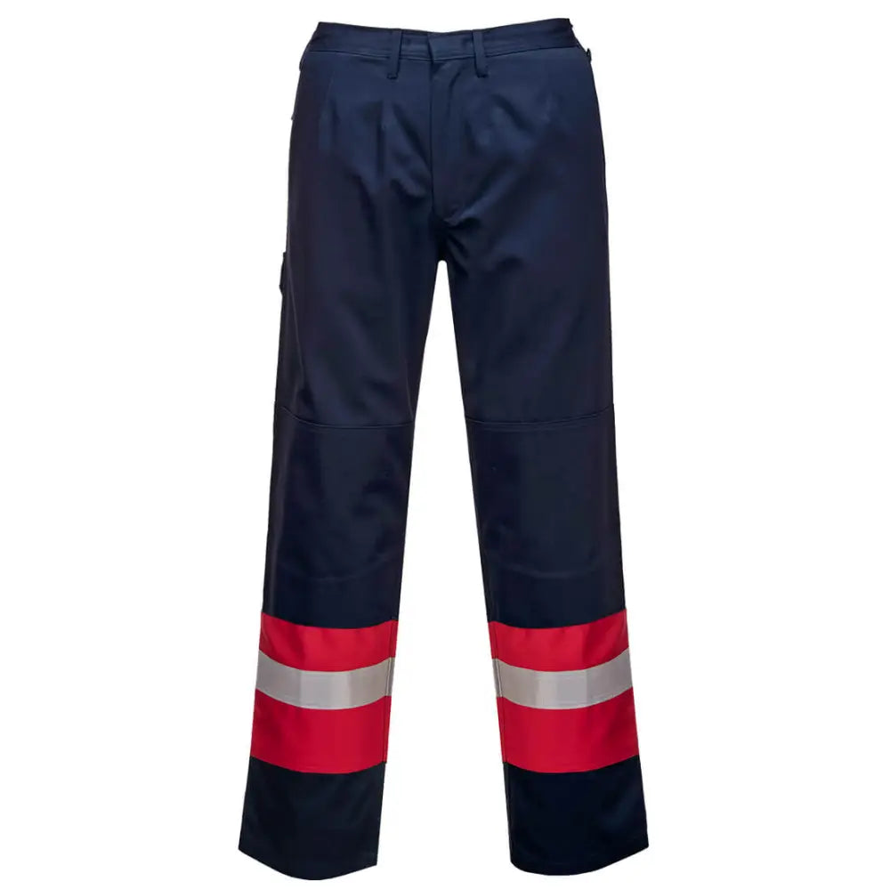 Portwest Bizflame Work Trousers - Navy / 4XL
