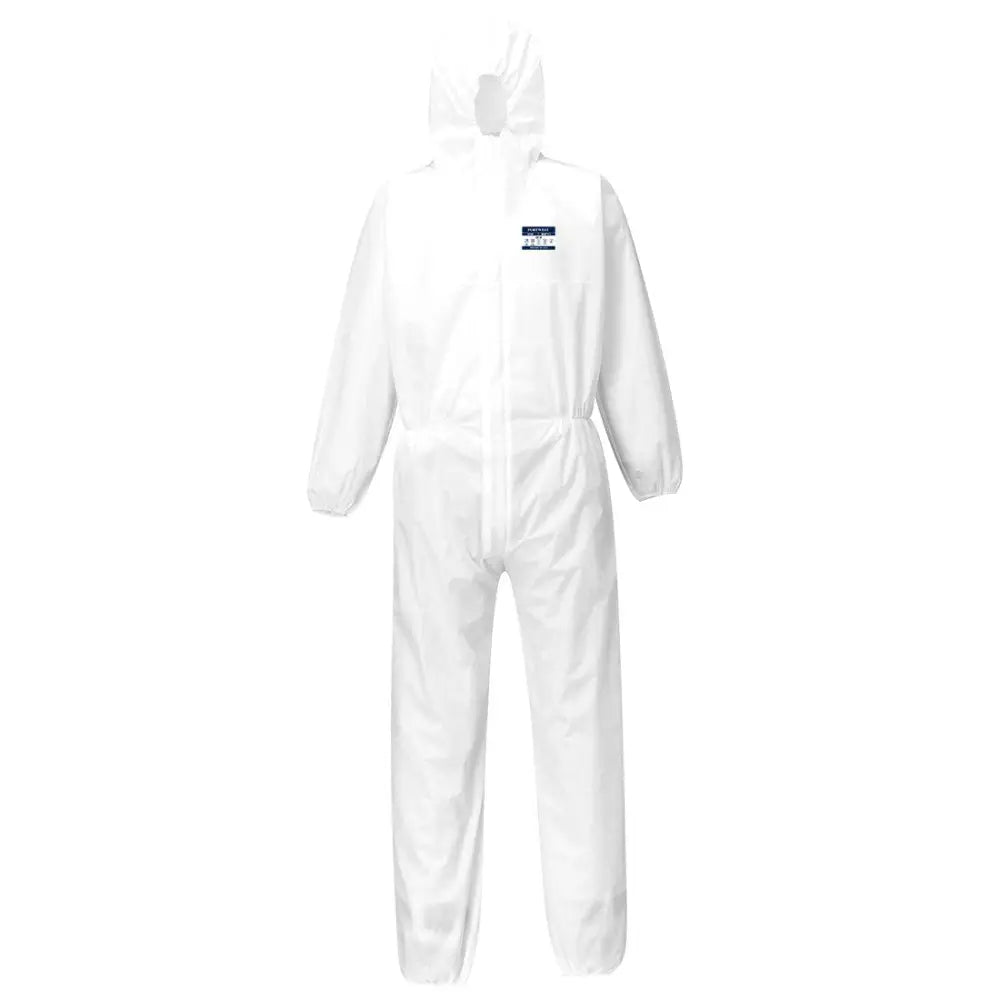 Portwest BizTex SMS Coverall Type 5/6 (Pk50) - White / 4XL