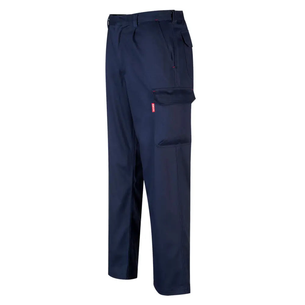 Portwest Bizweld FR Cargo Trousers - Navy / 4XL