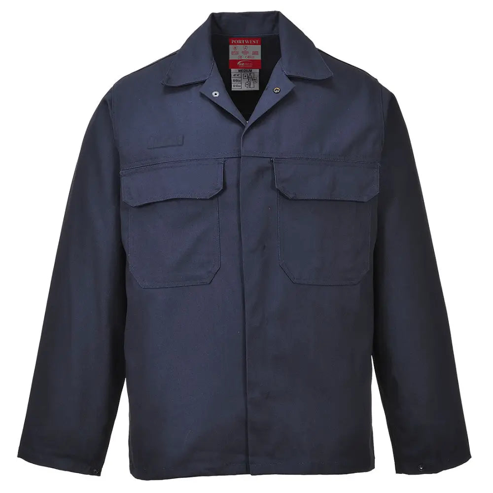 Portwest Bizweld Jacket - Navy / 4XL