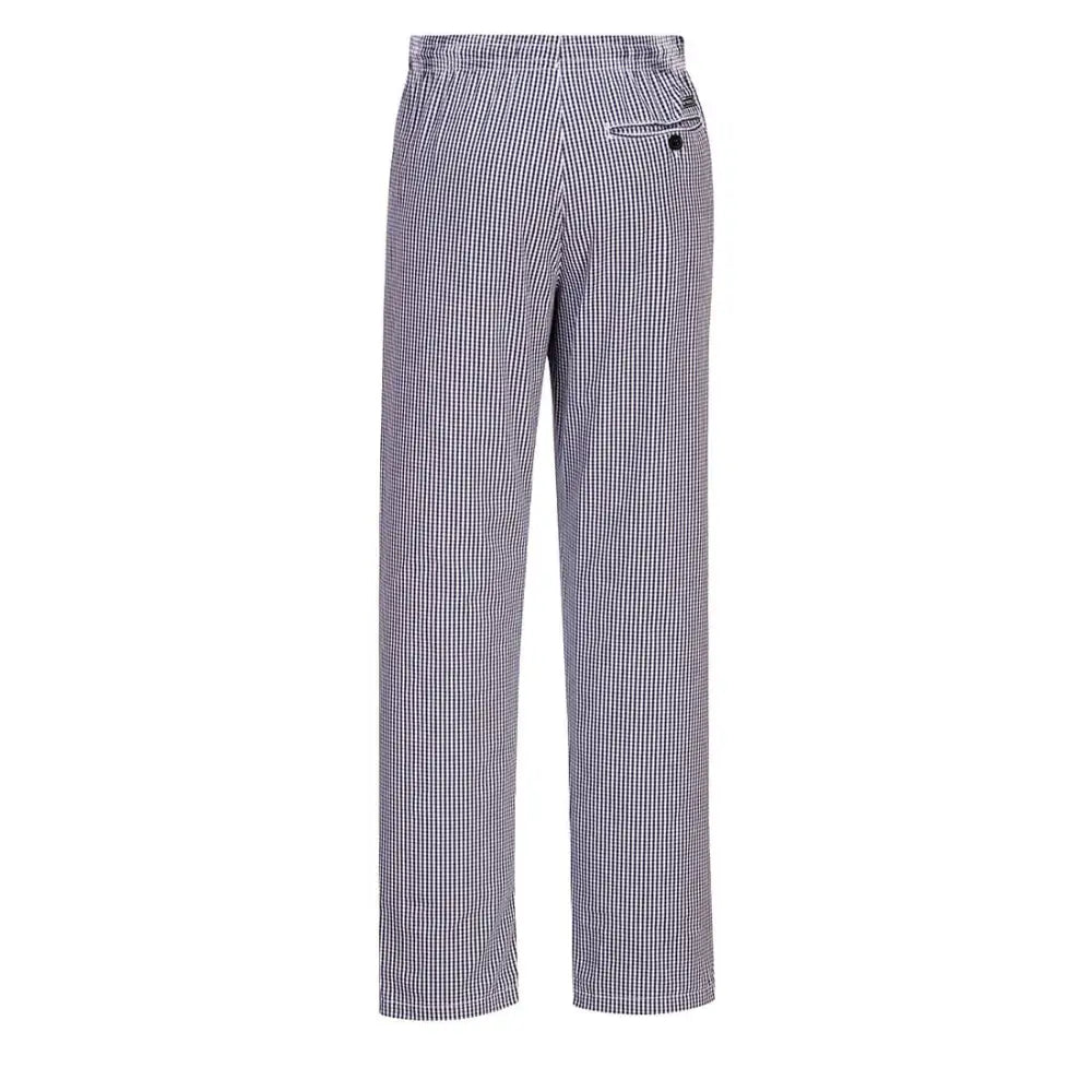Portwest Chef’s Bromley Trousers - Blue Check / L