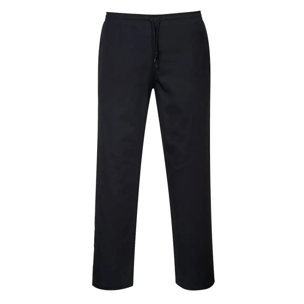 Portwest Chef’s Drawstring Trousers - Black / 4XL